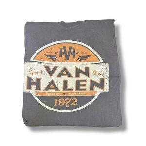 Van Halen Gray Graphic Band Tshirt Size Medium - "Cheri"